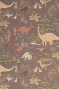 Dino Wallpaper - Evening Grey