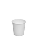 Disposable Coffee Cups - 4oz Paper Hot Cups - White (62mm) - 1,000 ct-Cups & Lids-Karat-Restaurant Supply Drop