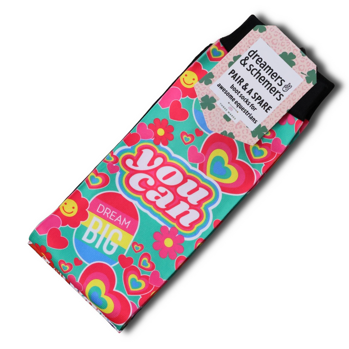 Dreamers & Schemers Affirmations Pair & A Spare Socks