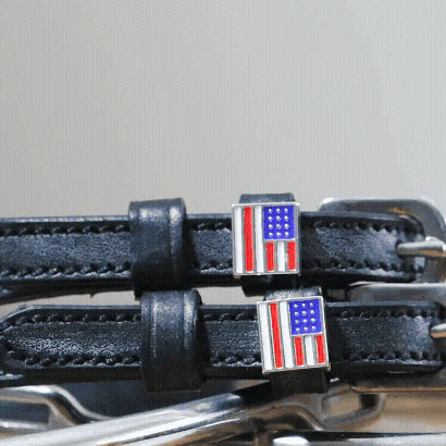 Dreamers & Schemers American Flag Spur Straps