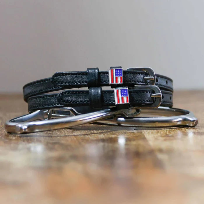 Dreamers & Schemers American Flag Spur Straps
