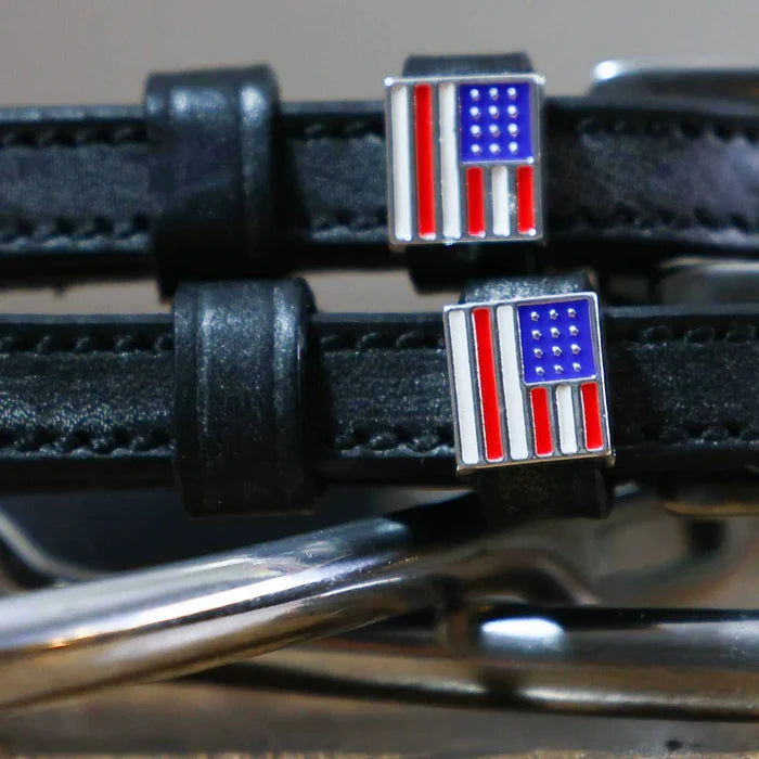 Dreamers & Schemers American Flag Spur Straps