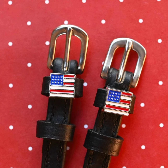 Dreamers & Schemers American Flag Spur Straps
