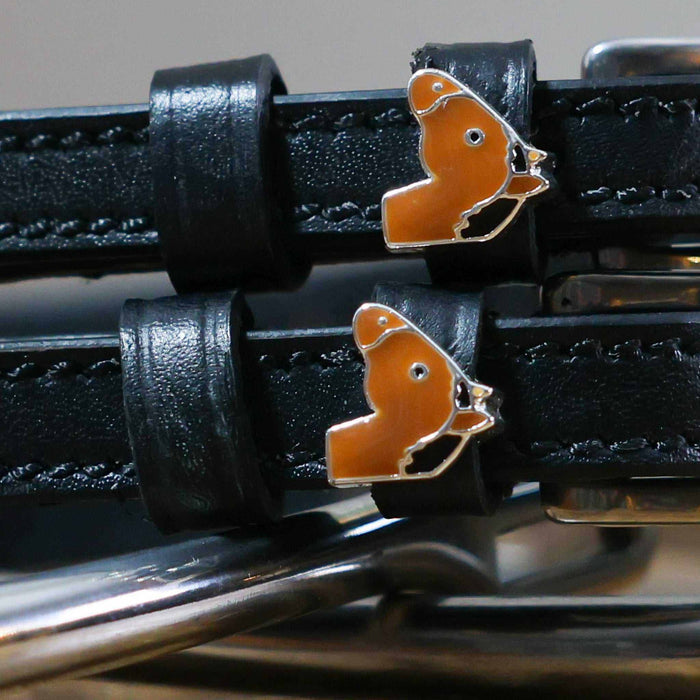 Dreamers & Schemers Bay Horse Spur Straps