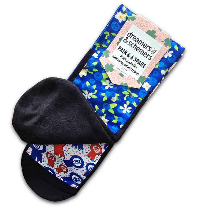 Dreamers & Schemers Blueberries Pair & A Spare Socks