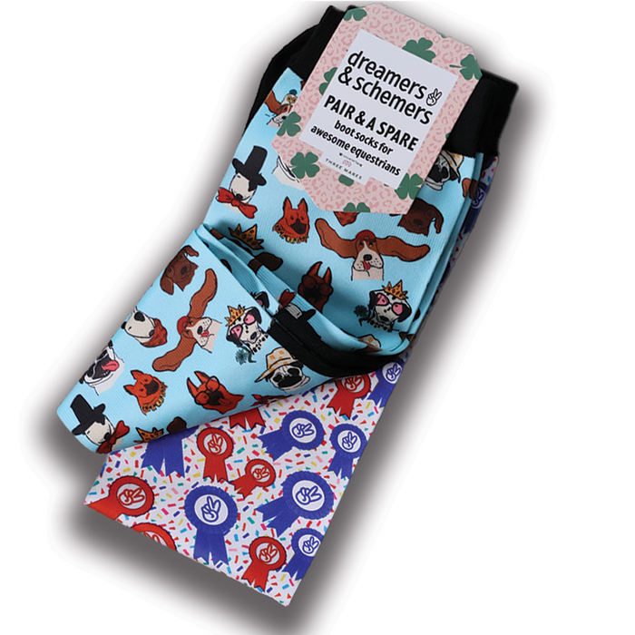 Dreamers & Schemers Can I Pet That Dog Pair & A Spare Socks