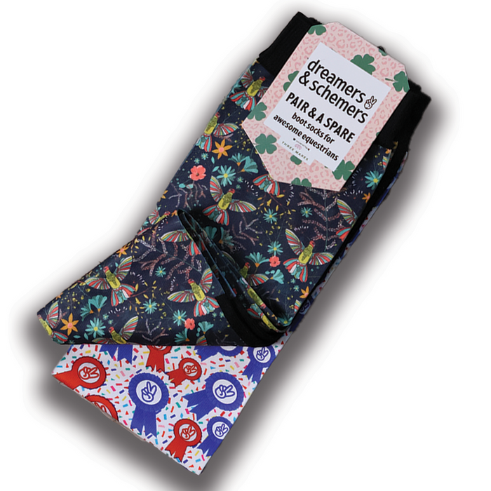 Dreamers & Schemers Hummering Pair & a Spare Socks