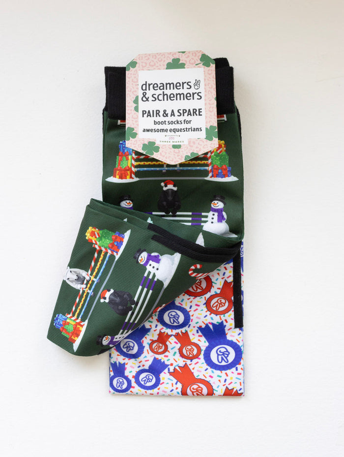 Dreamers & Schemers Jump for Joy Pair & a Spare Socks