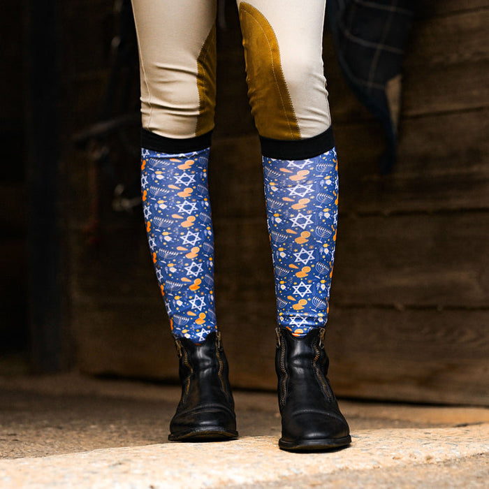 Dreamers & Schemers Keep Calm & Dreidel On Pair & A Spare Socks