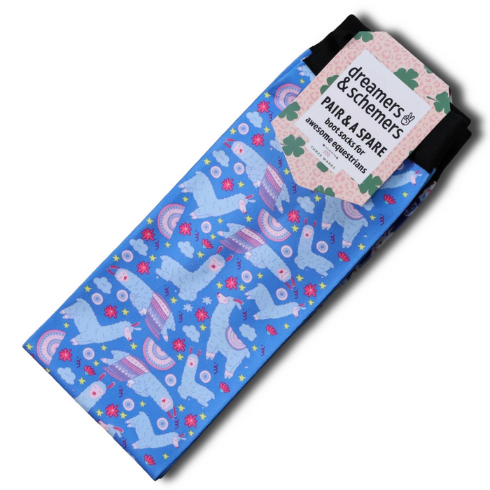 Dreamers & Schemers Sleepy Llama Pair & A Spare Socks