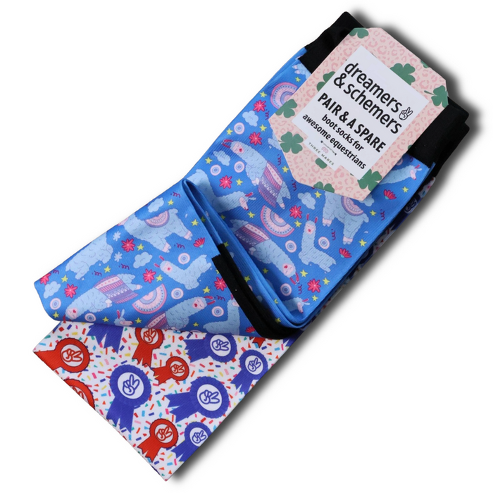 Dreamers & Schemers Sleepy Llama Pair & A Spare Socks