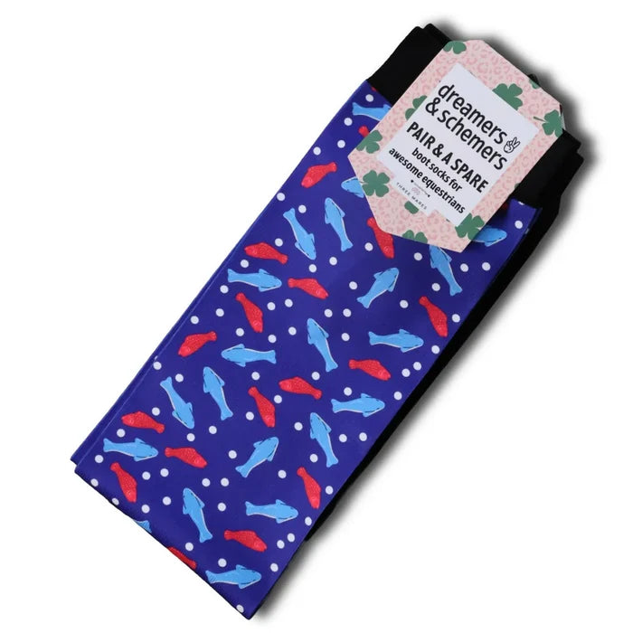 Dreamers & Schemers Sweet-ish Fish Pair & A Spare Socks