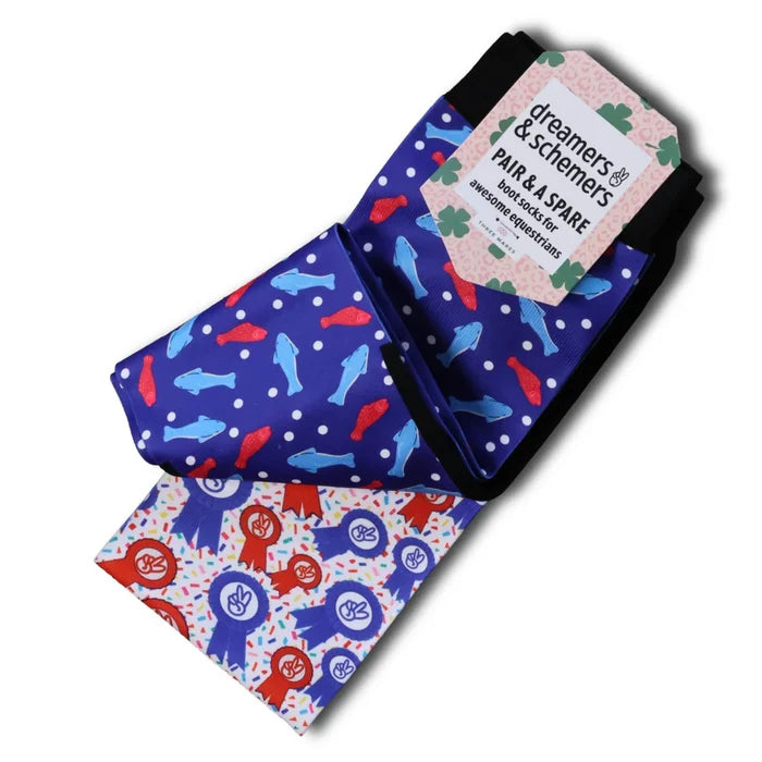 Dreamers & Schemers Sweet-ish Fish Pair & A Spare Socks