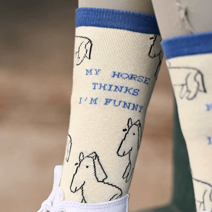 Dreamers & Schemers Youth I'm Funny Crew Socks