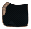Dressage Pad, Black & Gold Leaf