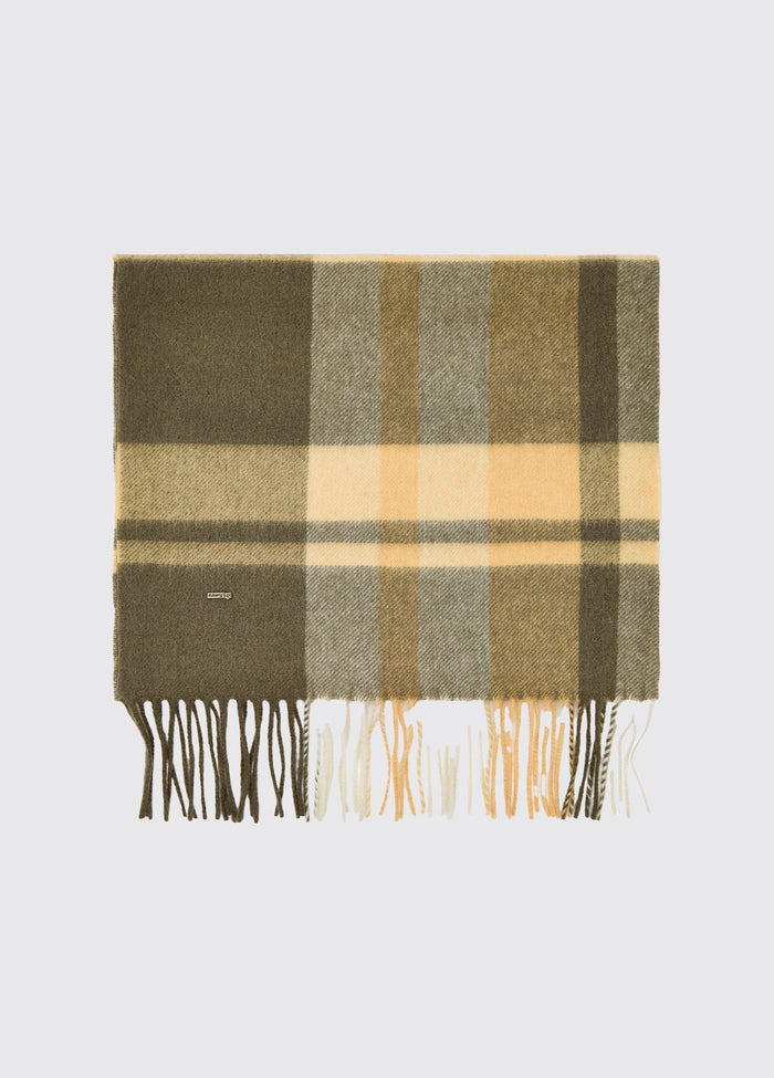 Dubarry Kinvara Wool Check Scarf