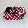 DuBios Cheval Stretch Stirrup Belt - Candy Apple - Youth