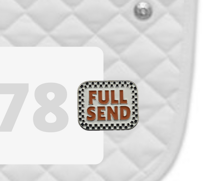DuBois Cheval Full Send Number Pin Charms