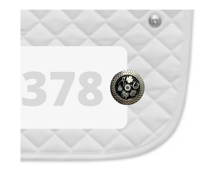 DuBois Cheval Mini Lucky Symbols Number Pin Charms