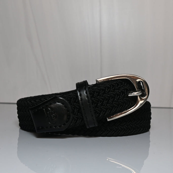 DuBois Cheval Stretch Stirrup Belt - Midnight - Youth