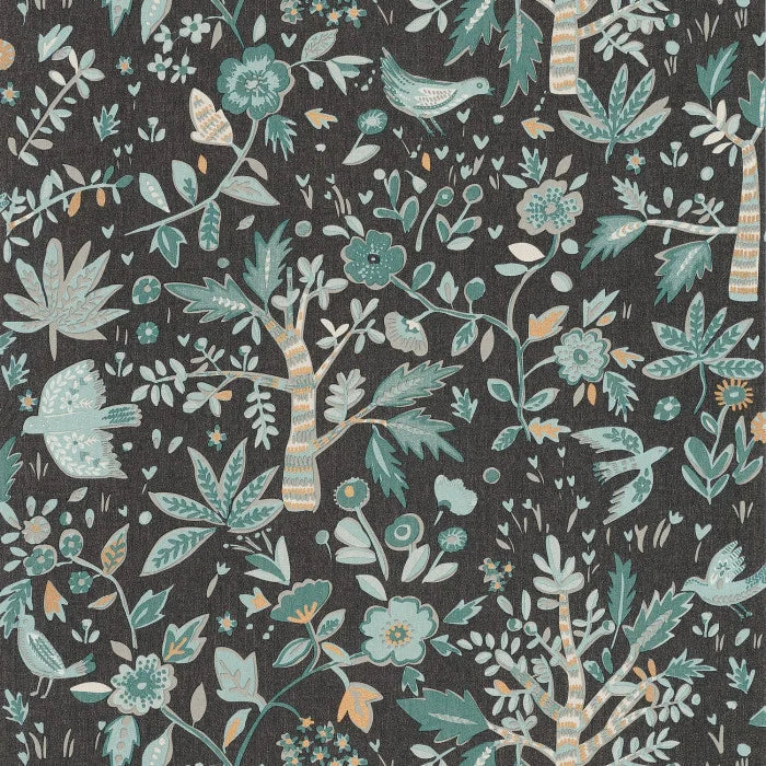 Echappee Wallpaper - Vert Boreal - Discontinuing