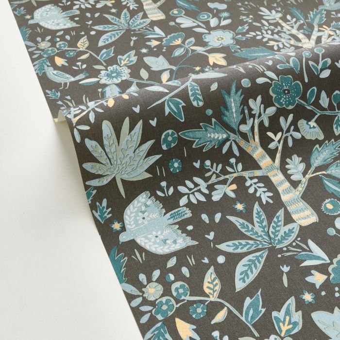 Echappee Wallpaper - Vert Boreal - Discontinuing