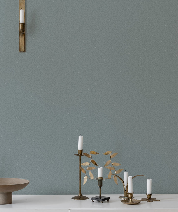 Edvin Wallpaper - Dark Blue