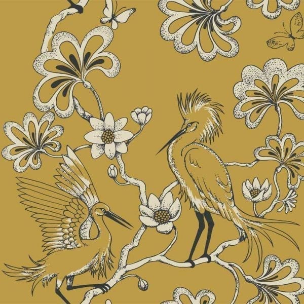 Egrets Florence Broadhurst Fabric - 12 Colours