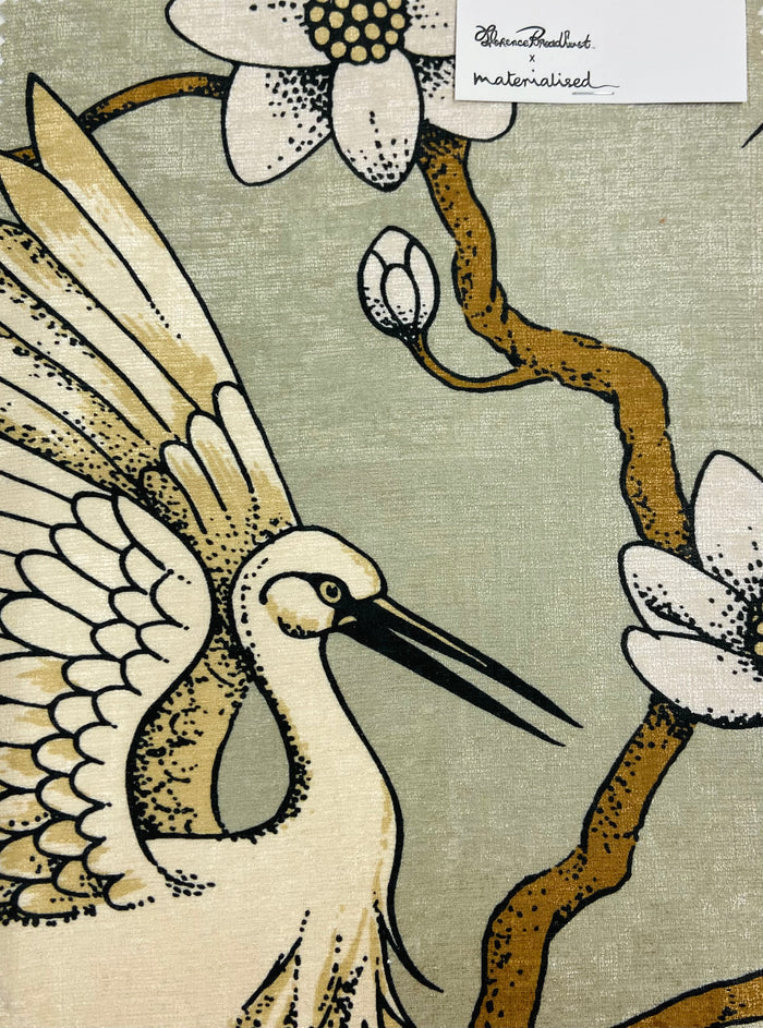 Egrets Florence Broadhurst Fabric - 12 Colours