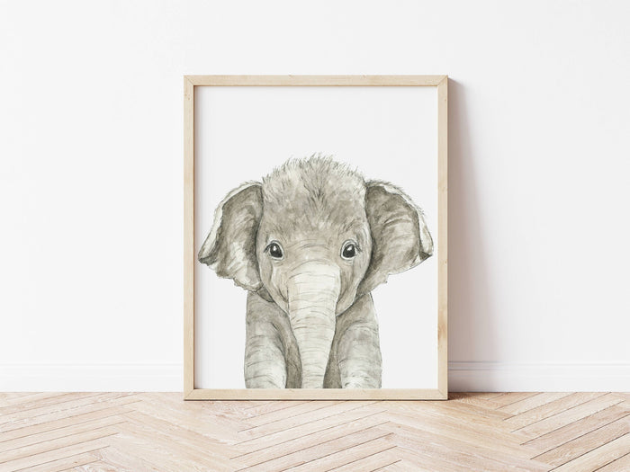 Elephant Art Print