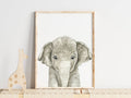 Elephant Art Print