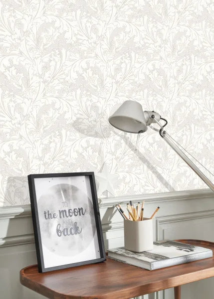 Elizabeth Wallpaper - Shades of Cream