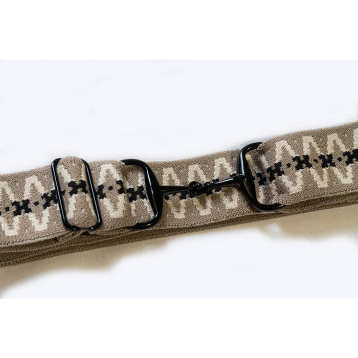 Ellany - Harlow - 1.5" Black Snaffle Bit Belt