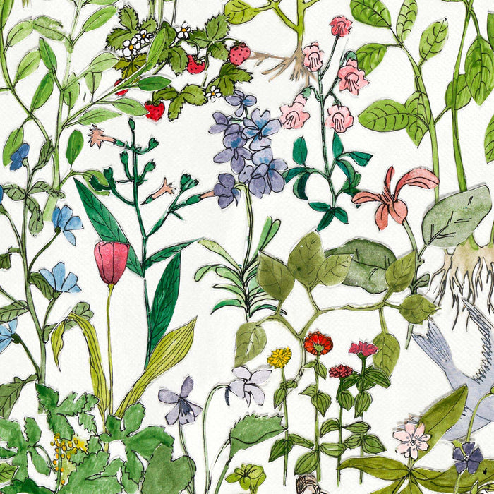 Enchanted Garden Mural wallpaper - 7 different sizes NZ-Wallpaper