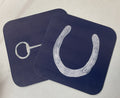 Equestrian Coaster Horseshoes & Bits