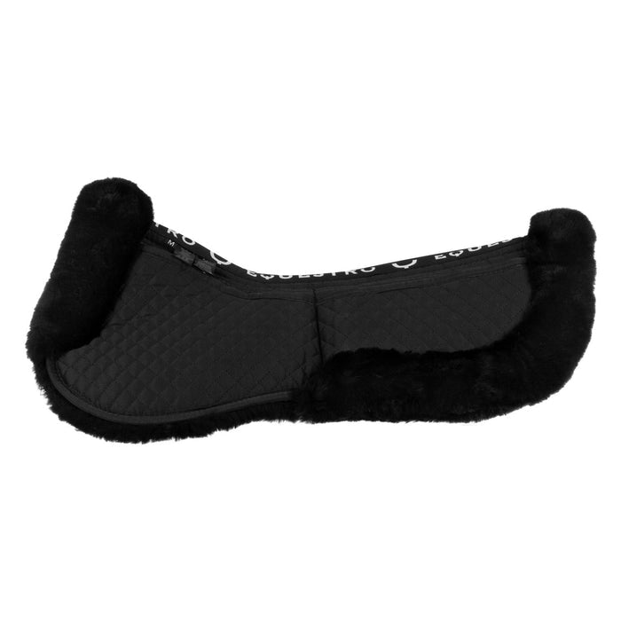 Equestro Cotton Sheepskin Shim Half Pad