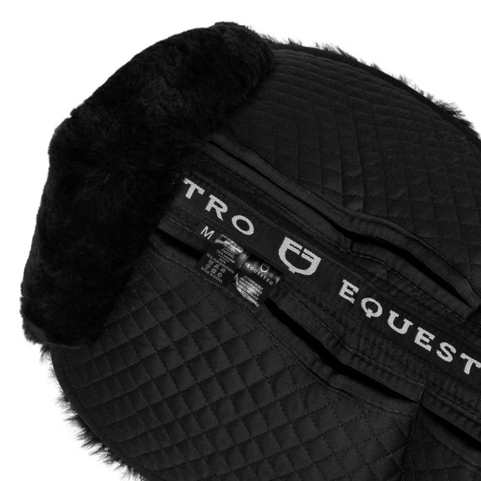 Equestro Cotton Sheepskin Shim Half Pad