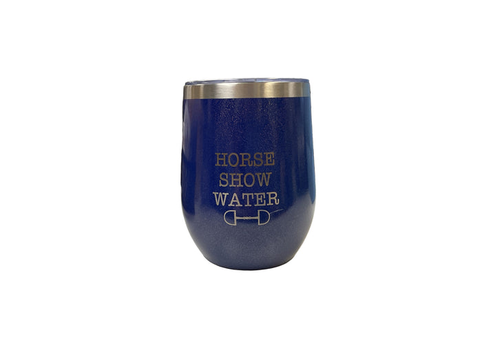 Equine & Design Horse Show Water Wine Tumbler