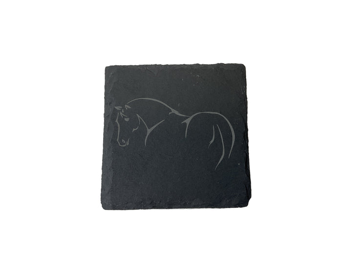 Equine & Design Maggie Outline Coaster 4 Pack
