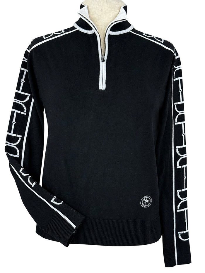 Essex Classics Polished Bit Quarter Zip Sweater
