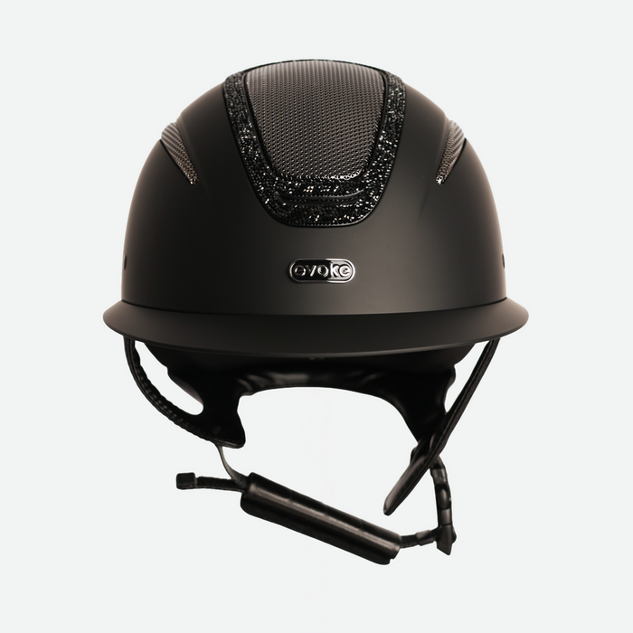 Evoke Elara Crystal Frame Wide Peak Helmet