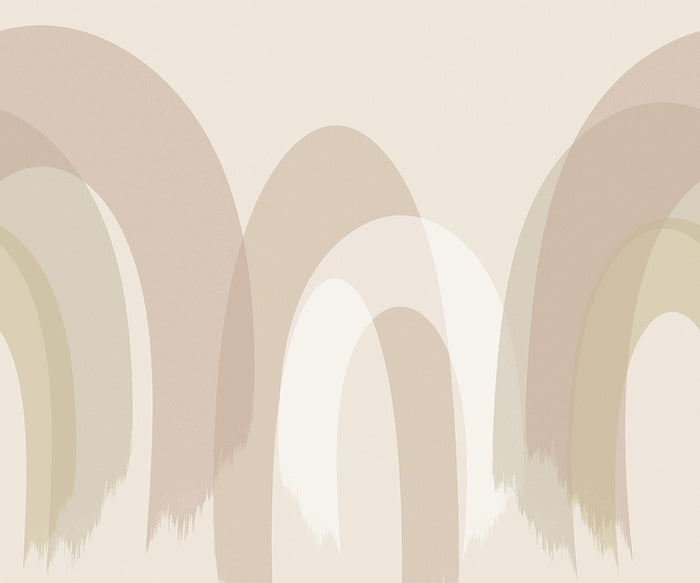 Fantasy Arch - Custom Sized Wallpaper Mural (per m2) - Beige
