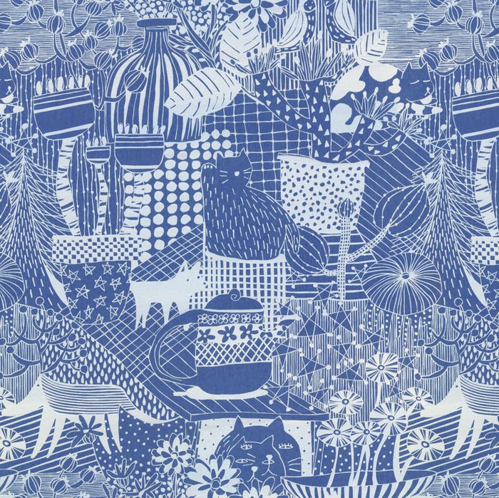 Feline Mirage - Custom Sized Wallpaper Mural (per m2)
