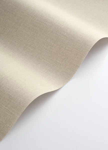 Flax - Plain Wallpaper - Beige lin
