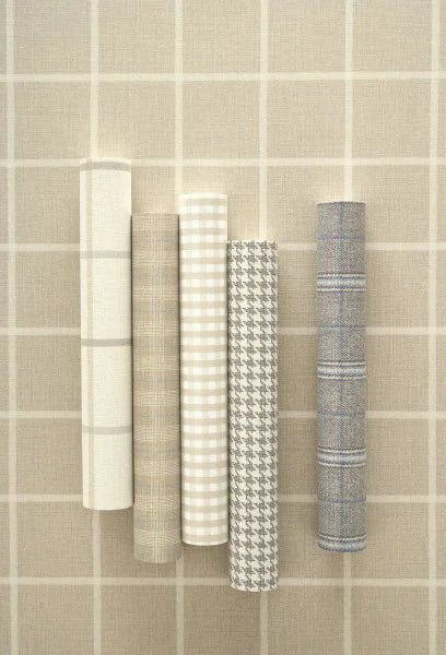 Flax - Plain Wallpaper - Beige Sable