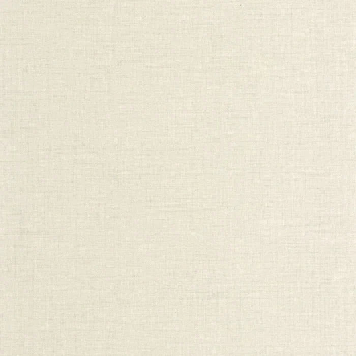 Flax - Plain Wallpaper - Blanc Coton