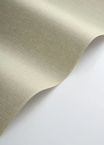 Flax - Plain Wallpaper - Vert Amande