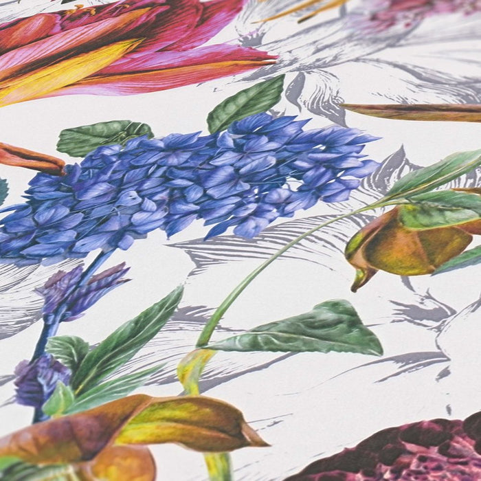 Floral Trails Wallpaper - Multicolour