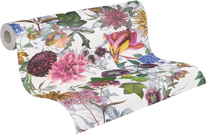 Floral Trails Wallpaper - Multicolour