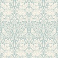 Forest Rabbit Wallpaper - Duck Egg Blue